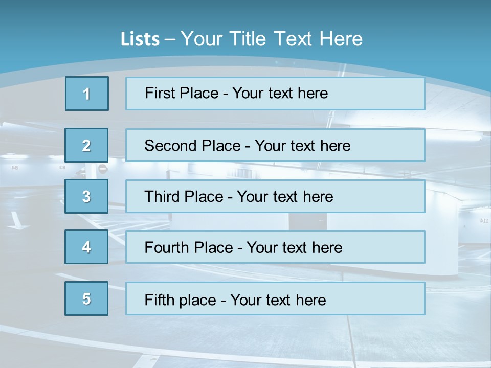 Column Concrete Texture PowerPoint Template