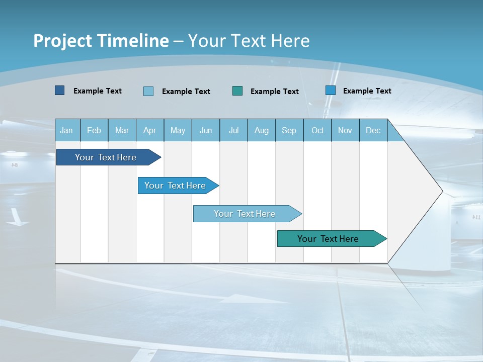 Column Concrete Texture PowerPoint Template