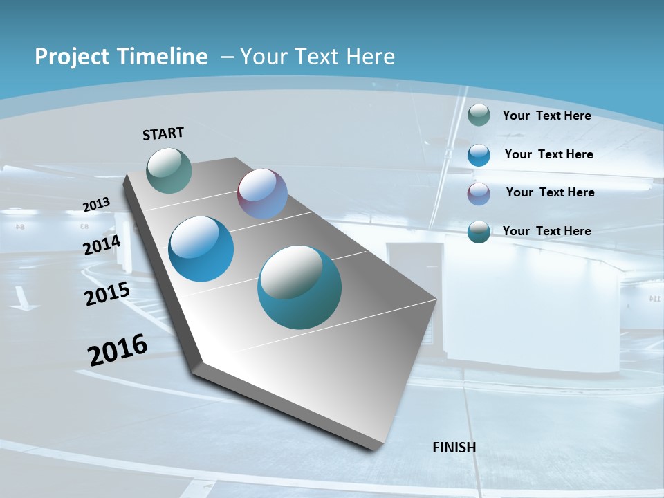Column Concrete Texture PowerPoint Template