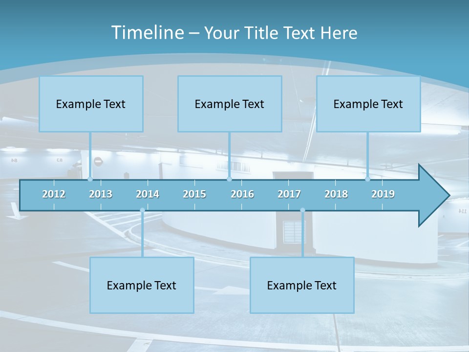 Column Concrete Texture PowerPoint Template