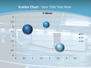 Column Concrete Texture PowerPoint Template