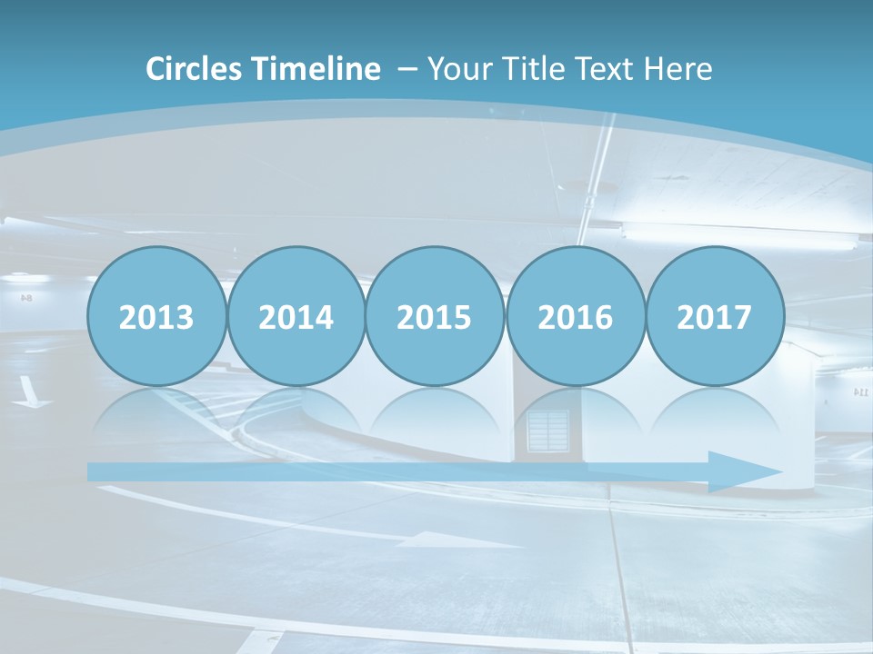 Column Concrete Texture PowerPoint Template