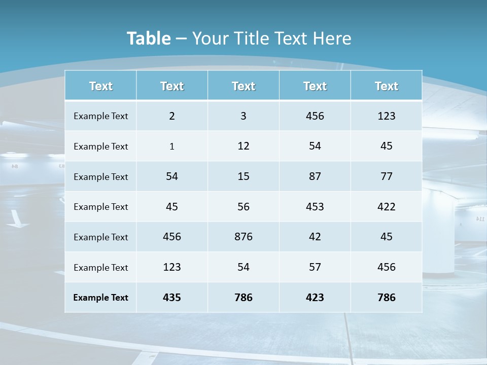 Column Concrete Texture PowerPoint Template