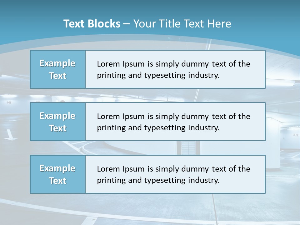 Column Concrete Texture PowerPoint Template