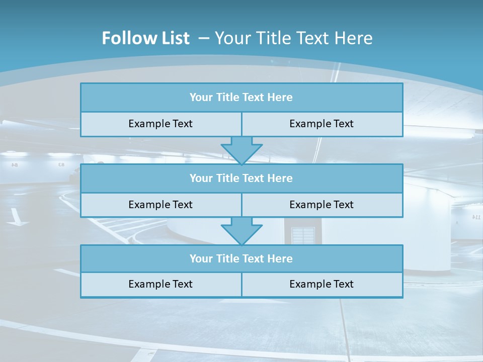 Column Concrete Texture PowerPoint Template