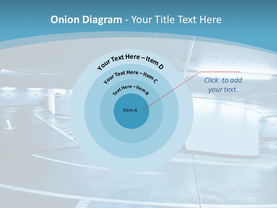 Column Concrete Texture PowerPoint Template