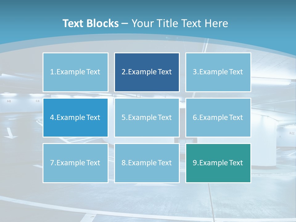 Column Concrete Texture PowerPoint Template
