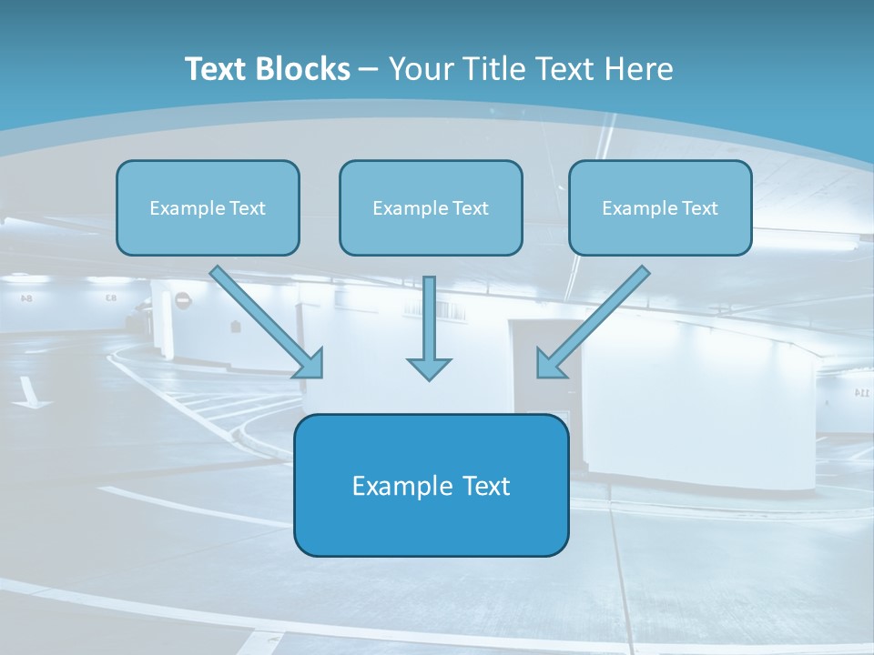 Column Concrete Texture PowerPoint Template