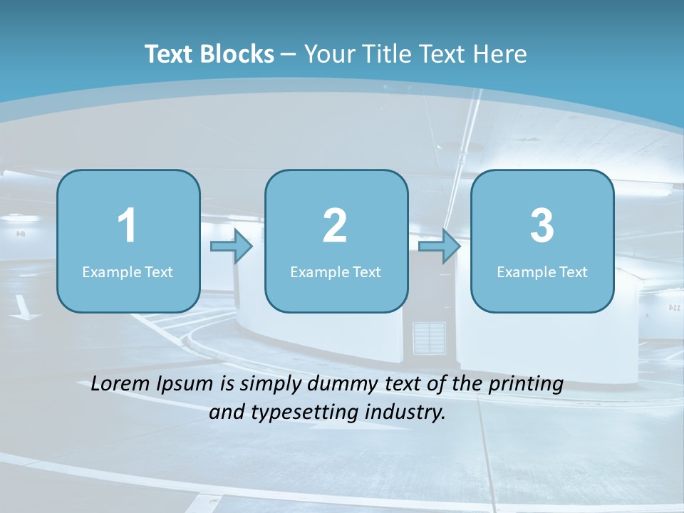 Column Concrete Texture PowerPoint Template