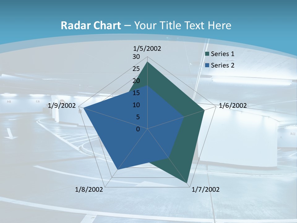 Column Concrete Texture PowerPoint Template