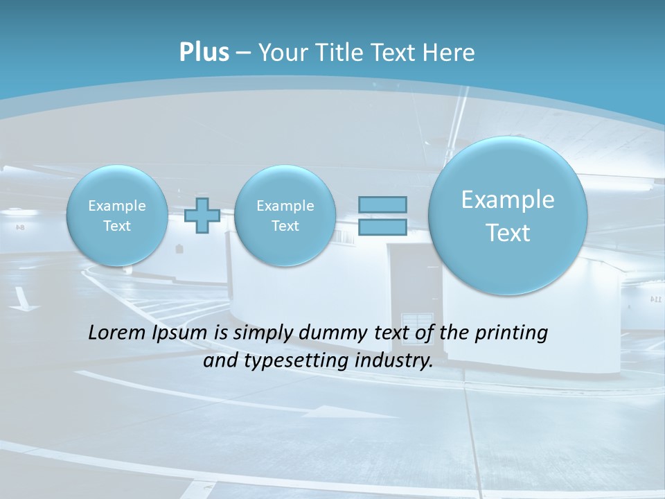 Column Concrete Texture PowerPoint Template