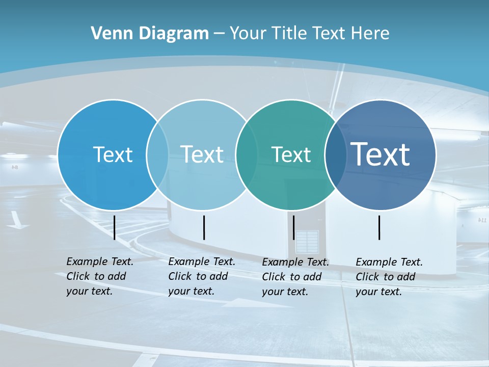 Column Concrete Texture PowerPoint Template