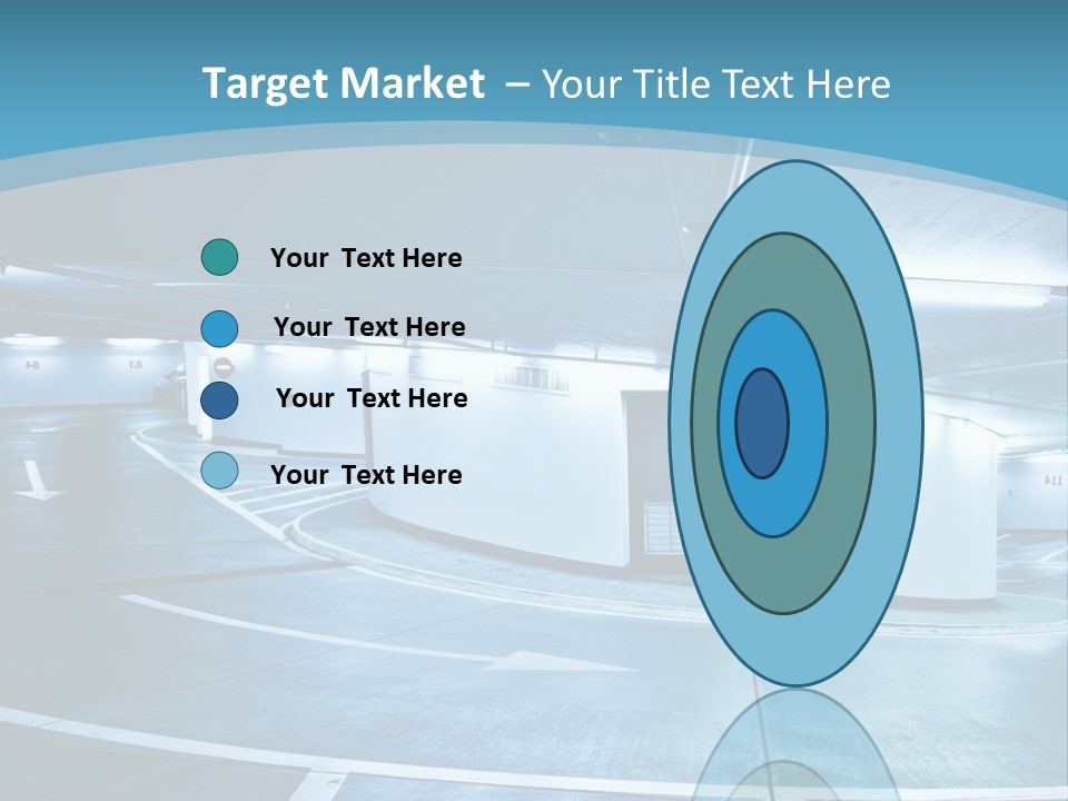 Column Concrete Texture PowerPoint Template