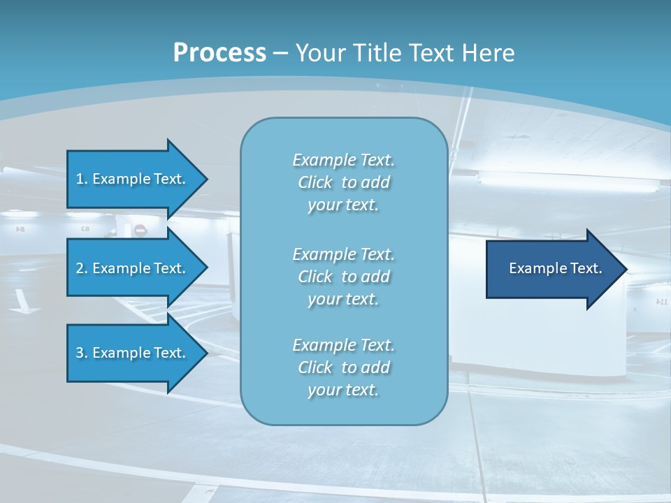 Column Concrete Texture PowerPoint Template