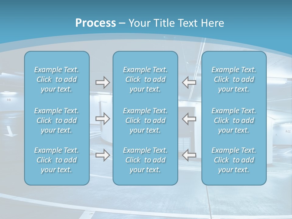 Column Concrete Texture PowerPoint Template