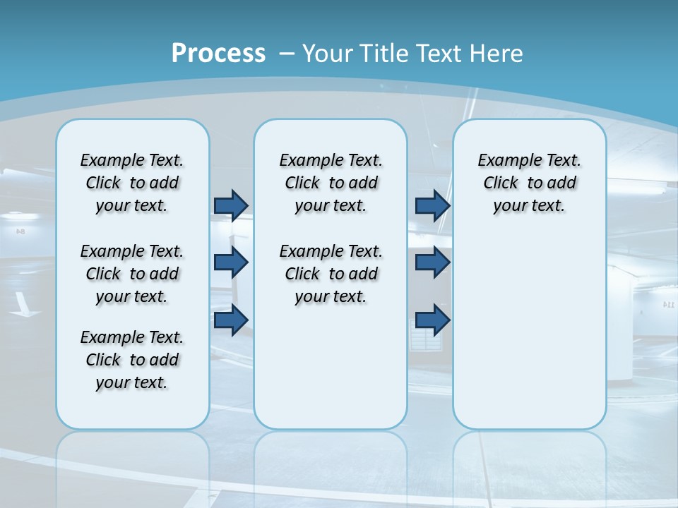 Column Concrete Texture PowerPoint Template