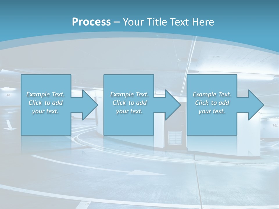 Column Concrete Texture PowerPoint Template