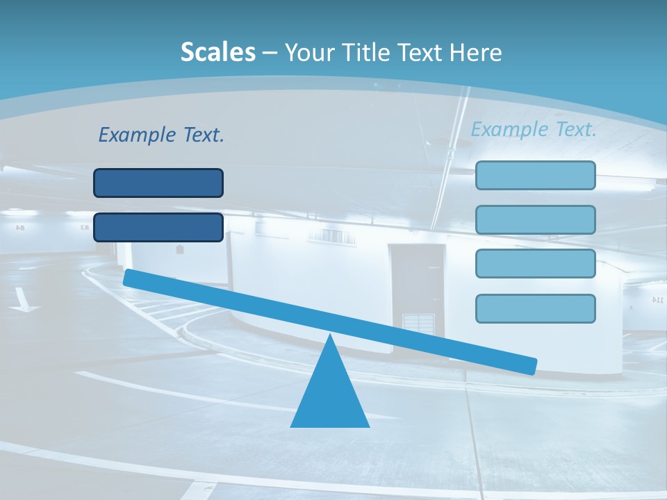 Column Concrete Texture PowerPoint Template