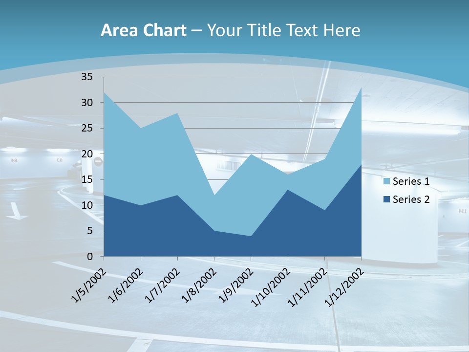 Column Concrete Texture PowerPoint Template