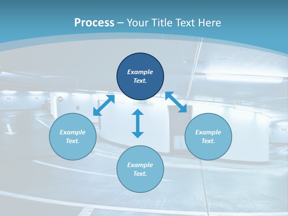 Column Concrete Texture PowerPoint Template