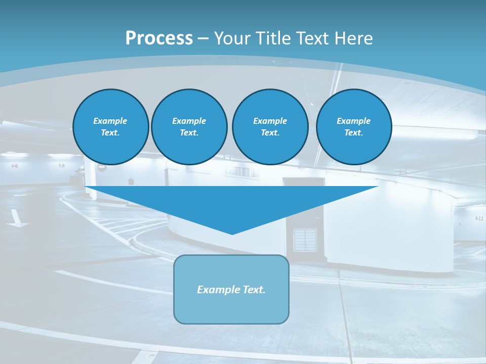 Column Concrete Texture PowerPoint Template