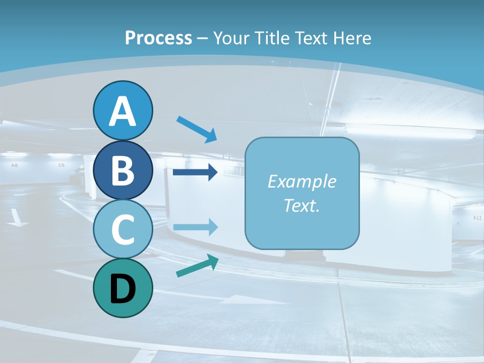 Column Concrete Texture PowerPoint Template