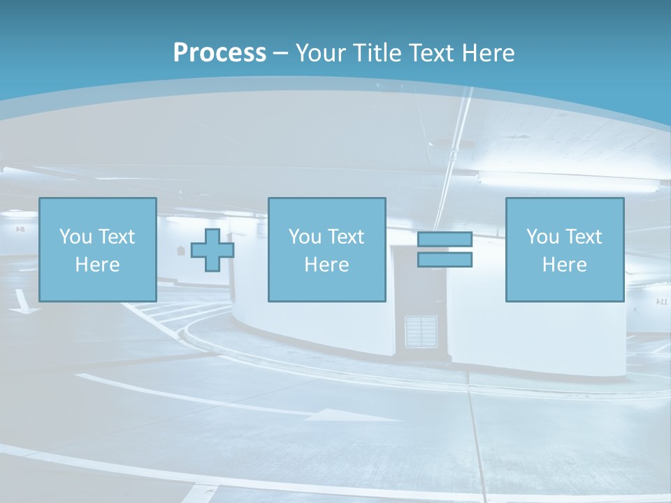 Column Concrete Texture PowerPoint Template