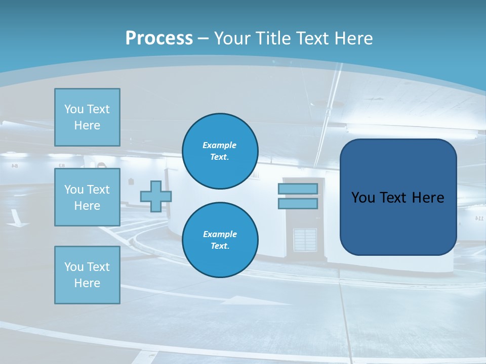 Column Concrete Texture PowerPoint Template