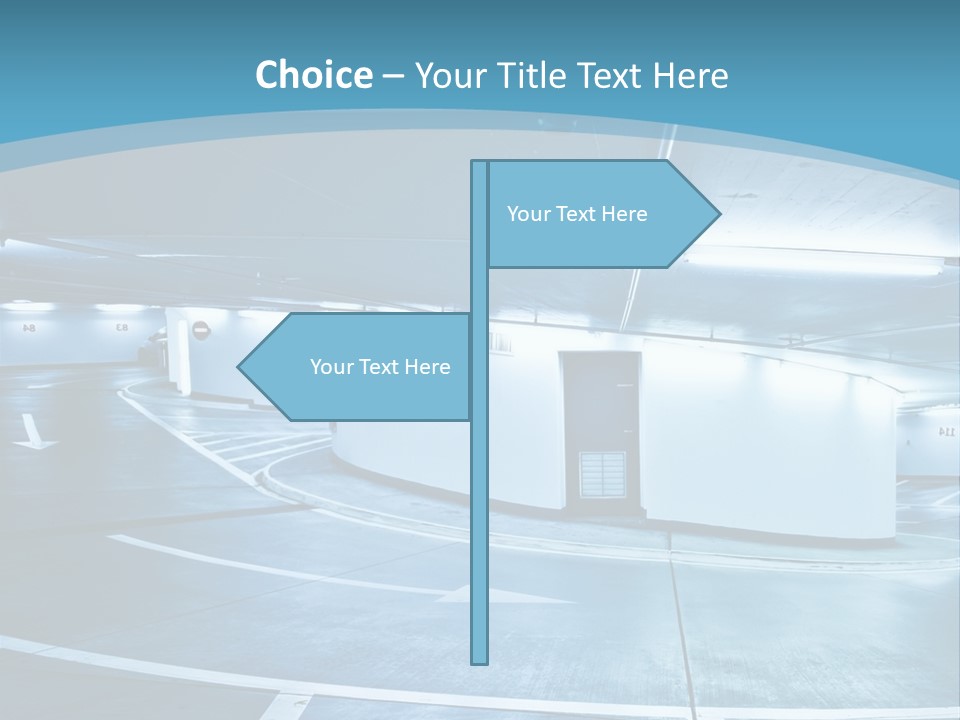 Column Concrete Texture PowerPoint Template