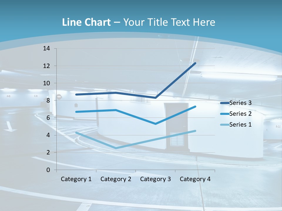 Column Concrete Texture PowerPoint Template