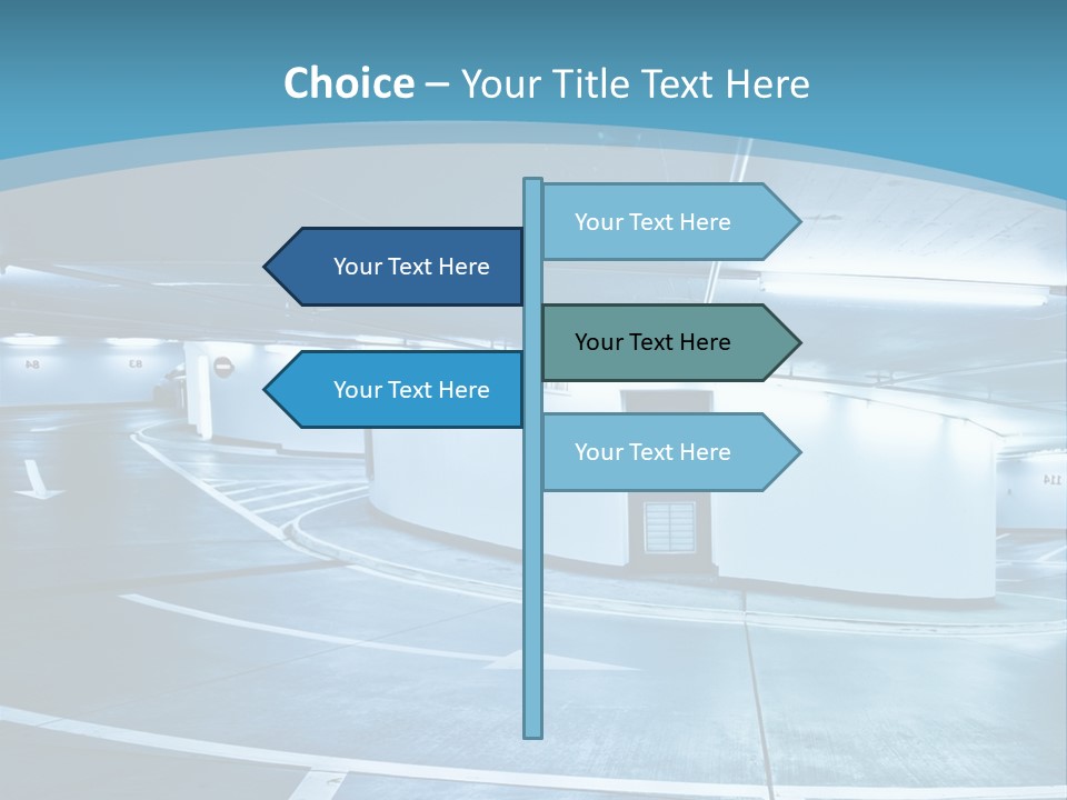 Column Concrete Texture PowerPoint Template