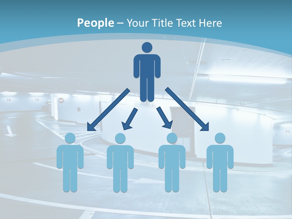 Column Concrete Texture PowerPoint Template