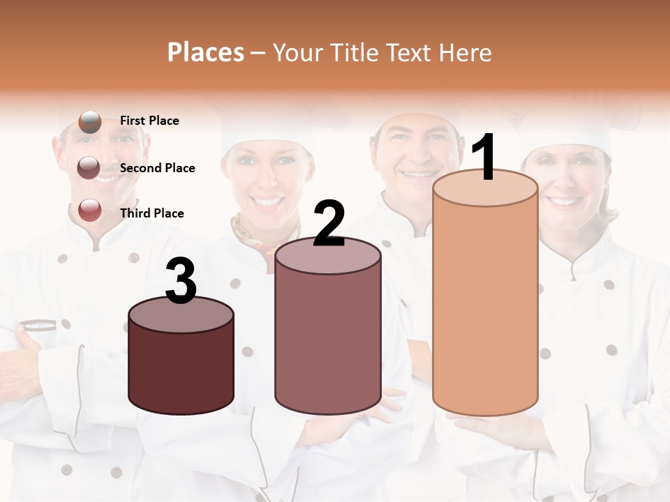 Healthy Staff Cuisine PowerPoint Template