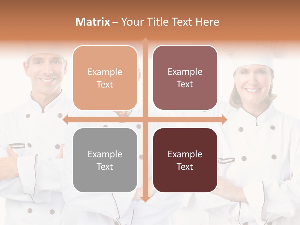 Healthy Staff Cuisine PowerPoint Template