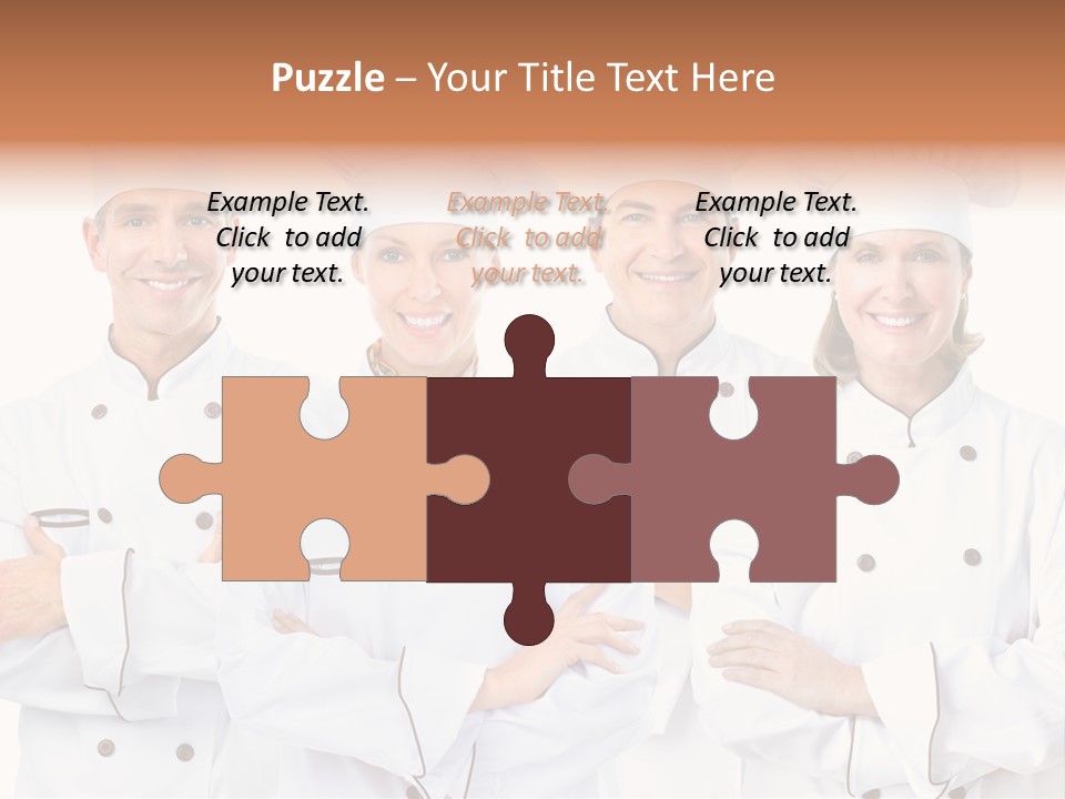 Healthy Staff Cuisine PowerPoint Template