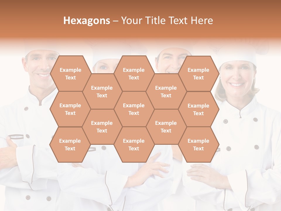 Healthy Staff Cuisine PowerPoint Template