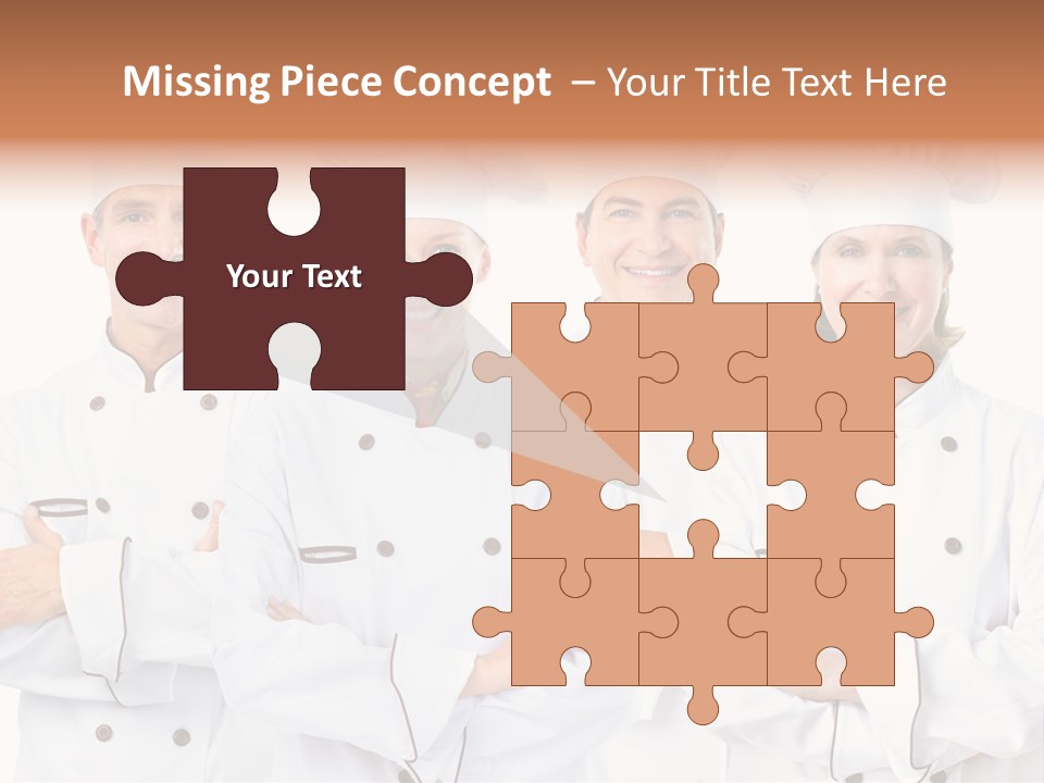 Healthy Staff Cuisine PowerPoint Template