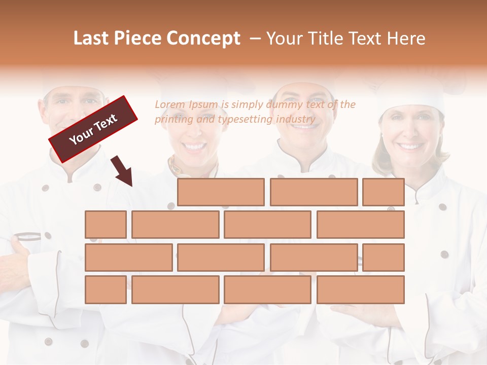 Healthy Staff Cuisine PowerPoint Template