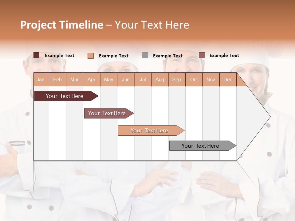 Healthy Staff Cuisine PowerPoint Template