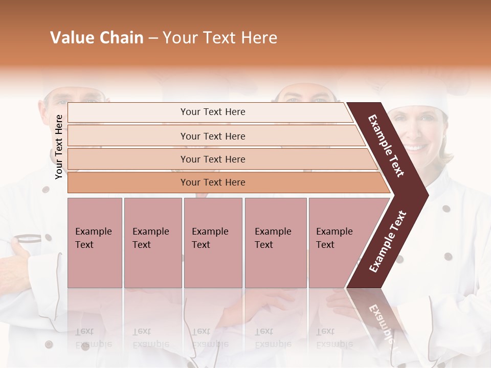 Healthy Staff Cuisine PowerPoint Template