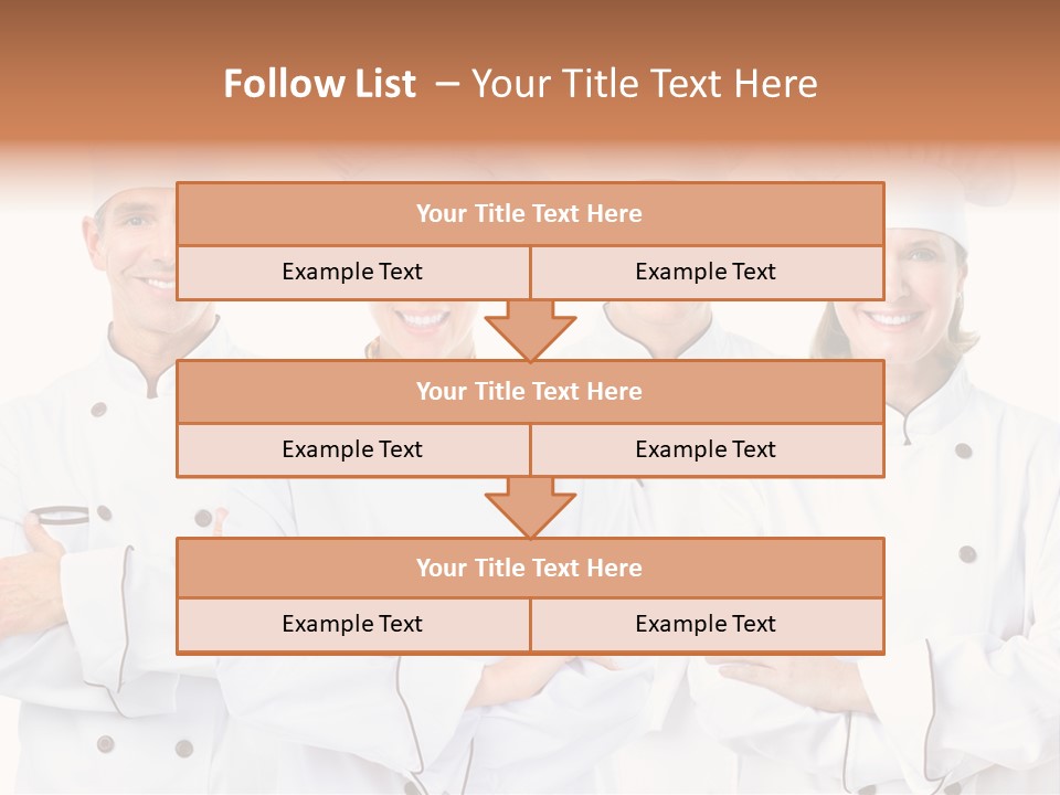 Healthy Staff Cuisine PowerPoint Template