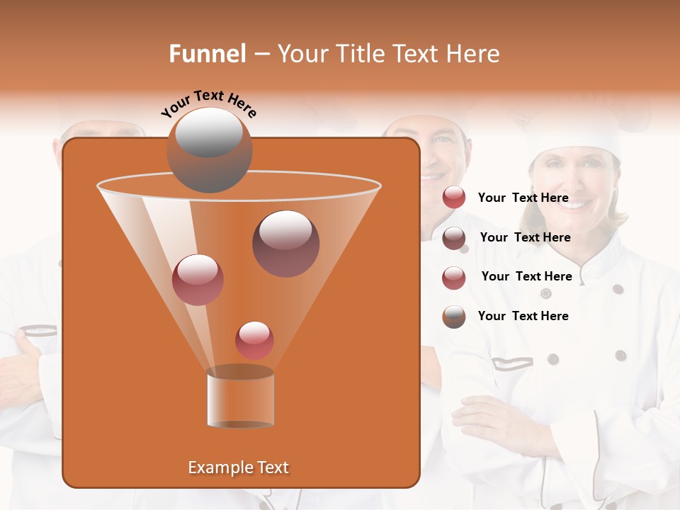 Healthy Staff Cuisine PowerPoint Template