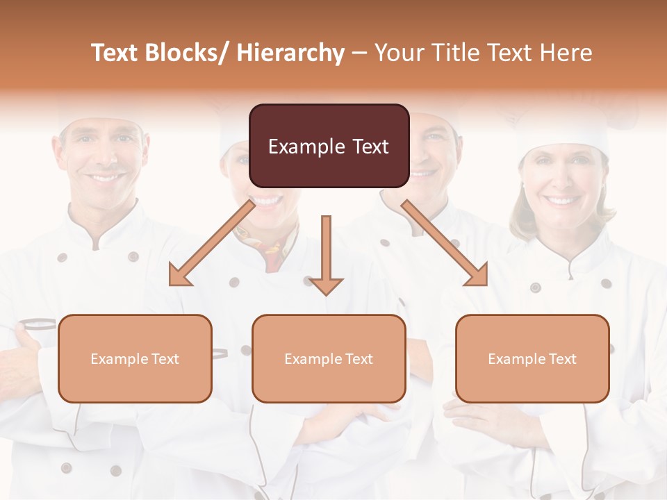 Healthy Staff Cuisine PowerPoint Template