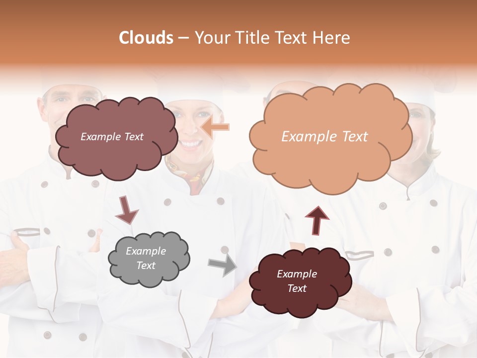 Healthy Staff Cuisine PowerPoint Template