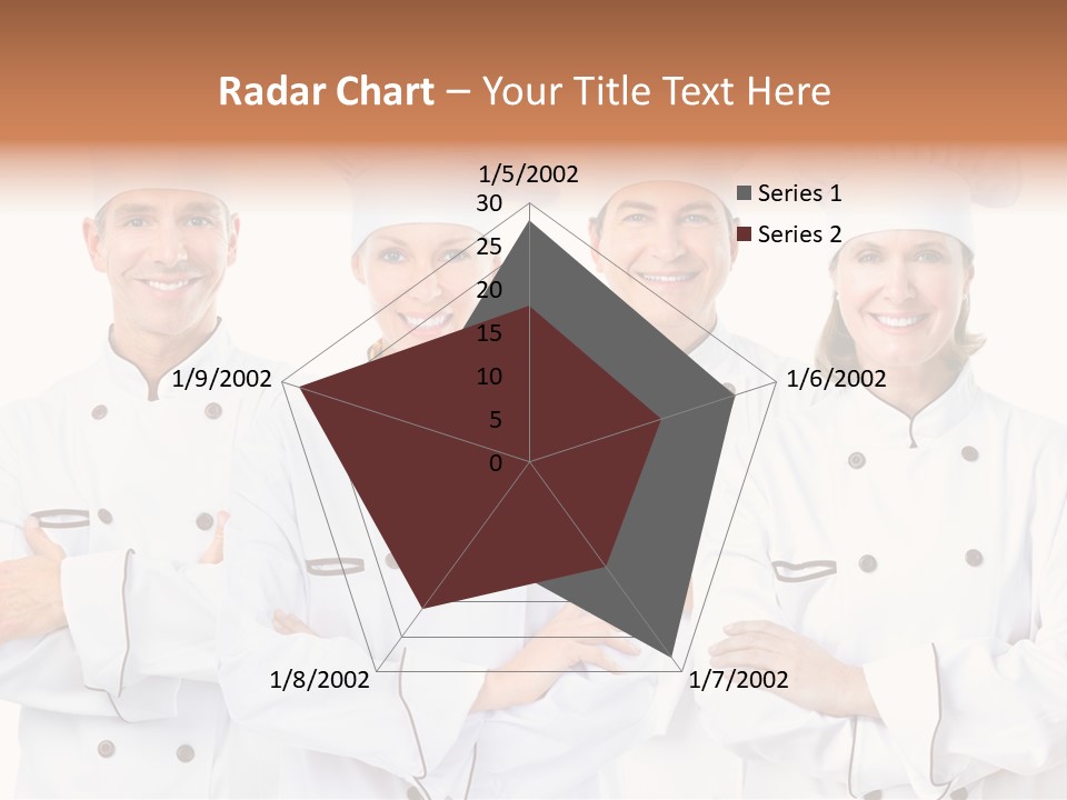 Healthy Staff Cuisine PowerPoint Template