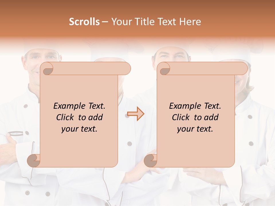 Healthy Staff Cuisine PowerPoint Template
