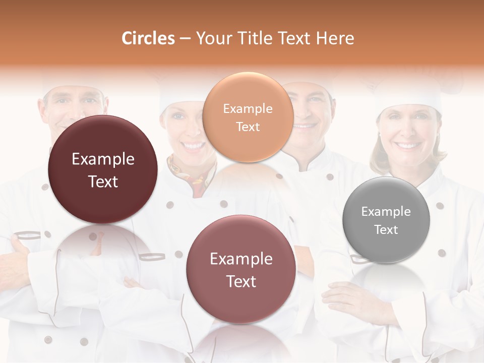 Healthy Staff Cuisine PowerPoint Template