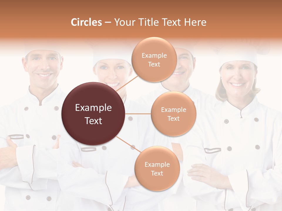 Healthy Staff Cuisine PowerPoint Template