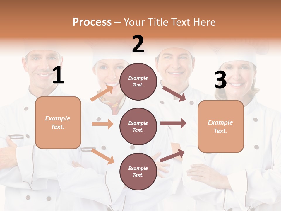Healthy Staff Cuisine PowerPoint Template