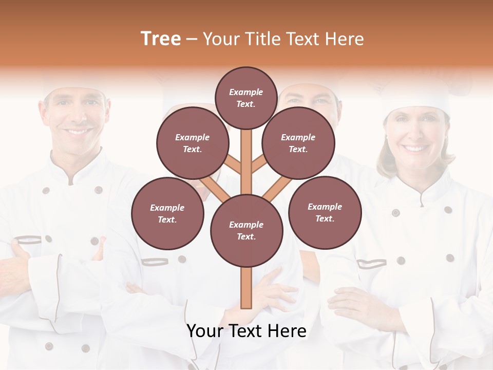 Healthy Staff Cuisine PowerPoint Template